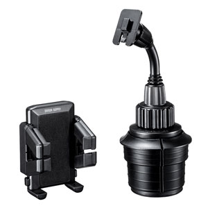 CAR-HLD4BKN / スマートフォン用車載ホルダー(ドリンクホルダー用)