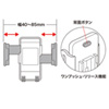 CAR-HLD5BK 車載ホルダー(ダッシュボード設置タイプ) CAR-HLD5BK / 車載ホルダー(ダッシュボード設置タイプ)