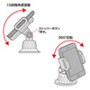 CAR-HLD5BK 車載ホルダー(ダッシュボード設置タイプ) CAR-HLD5BK / 車載ホルダー(ダッシュボード設置タイプ)