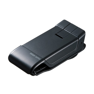 CAR-HLD9BK / スマートフォン用クリップ型車載ホルダー(強力ゲル吸盤)