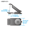 CAR-HLD9BK スマートフォン用クリップ型車載ホルダー(強力ゲル吸盤) CAR-HLD9BK / スマートフォン用クリップ型車載ホルダー(強力ゲル吸盤)