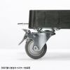 CART-FA1175BK / 樹脂製ドーリー（75リットルオリコン仕様）