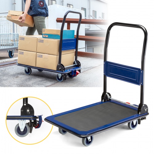 CART-FA12HBL / ストッパー付き台車