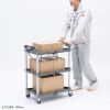 CART-FA2GY 折りたたみカート3段式(W665) CART-FA2GY / 折りたたみカート3段式(W665)