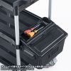 CART-FA3BK 3段式カート(ブラック) CART-FA3BK / 3段式カート(ブラック)