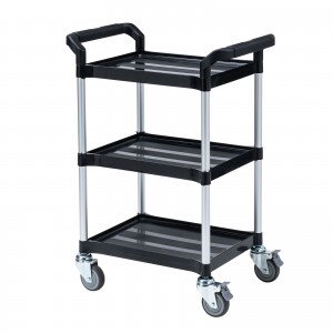 CART-FA3BK / 3段式カート(ブラック)