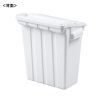 CART-FA3ST1W 3段式ワゴン用蓋付きサイドBOX(大・ホワイト) CART-FA3ST1W / 3段式ワゴン用蓋付きサイドBOX(大・ホワイト)