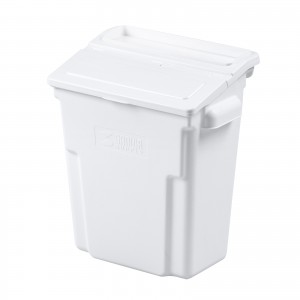 CART-FA3ST1W / 3段式ワゴン用蓋付きサイドBOX(大・ホワイト)