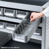 CART-FA4PT ツールワゴン(CART-FA4SV)用引き出しトレー4個セット CART-FA4PT / ツールワゴン(CART-FA4SV)用引き出しトレー4個セット