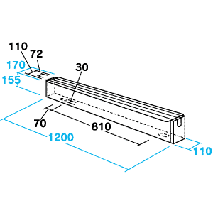 CB-1 / ケーブルボックス(W1200)