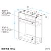 CB-BOXM1BK / ケーブル＆タップ、ルーター収納ボックス（ブラック）