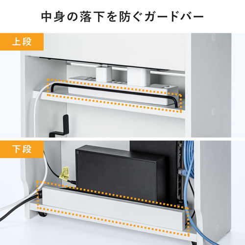 CB-BOXM1W / ケーブル＆タップ、ルーター収納ボックス（ホワイト）