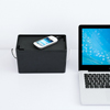 CB-BOXP1BK / ケーブル＆タップ収納ボックス（ブラック）
