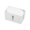 CB-BOXP1WN2 ケーブル&タップ収納ボックス(Sサイズ・ホワイト) CB-BOXP1WN2 / ケーブル&タップ収納ボックス(Sサイズ・ホワイト)