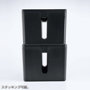 CB-BOXP2BK ケーブル&タップ収納ボックス(ブラック) CB-BOXP2BK / ケーブル&タップ収納ボックス(ブラック)