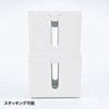 CB-BOXP2WN2 ケーブル&タップ収納ボックス(Mサイズ・ホワイト) CB-BOXP2WN2 / ケーブル&タップ収納ボックス(Mサイズ・ホワイト)