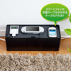 CB-BOXP3BKN2 ケーブル&タップ収納ボックス(Lサイズ・ブラック) CB-BOXP3BKN2 / ケーブル&タップ収納ボックス(Lサイズ・ブラック)