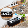 CB-BOXP3BK ケーブル&タップ収納ボックス(ブラック) CB-BOXP3BK / ケーブル&タップ収納ボックス(ブラック)