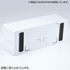 CB-BOXP3BK ケーブル&タップ収納ボックス(ブラック) CB-BOXP3BK / ケーブル&タップ収納ボックス(ブラック)