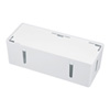 CB-BOXP3WN2 ケーブル&タップ収納ボックス(Lサイズ・ホワイト) CB-BOXP3WN2 / ケーブル&タップ収納ボックス(Lサイズ・ホワイト)