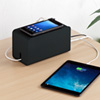 CB-BOXP7BK ケーブル&タップ収納ボックス(ブラック) CB-BOXP7BK / ケーブル&タップ収納ボックス(ブラック)
