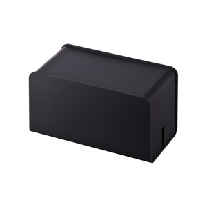 CB-BOXP7BK / ケーブル&タップ収納ボックス(ブラック)