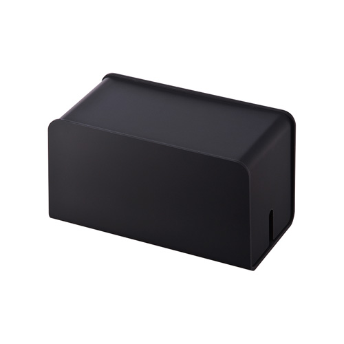 CB-BOXP7BK / ケーブル＆タップ収納ボックス（ブラック）