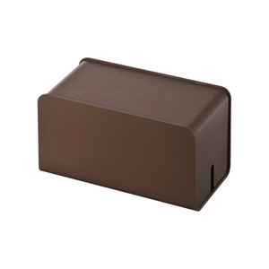 CB-BOXP7BR / ケーブル&タップ収納ボックス(ブラウン)