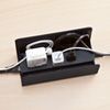 CB-BOXP8BK ケーブル&タップ収納ボックス(ブラック) CB-BOXP8BK / ケーブル&タップ収納ボックス(ブラック)