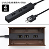 CB-BOXP8BR ケーブル&タップ収納ボックス(ブラウン) CB-BOXP8BR / ケーブル&タップ収納ボックス(ブラウン)