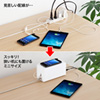 CB-BOXP8W ケーブル&タップ収納ボックス(ホワイト) CB-BOXP8W / ケーブル&タップ収納ボックス(ホワイト)