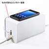 CB-BOXP8W ケーブル&タップ収納ボックス(ホワイト) CB-BOXP8W / ケーブル&タップ収納ボックス(ホワイト)