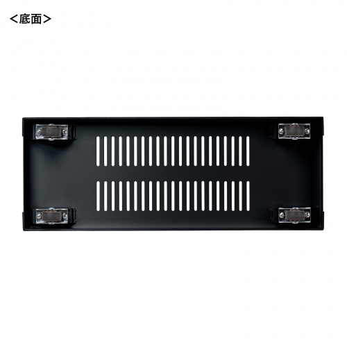 CB-BOXS10BK / ケーブル＆タップ収納ボックス
