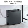 CB-BOXS10BK / ケーブル＆タップ収納ボックス
