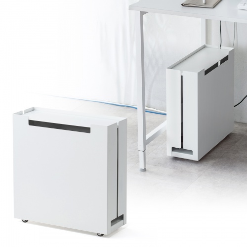 CB-BOXS10W / ケーブル＆タップ収納ボックス