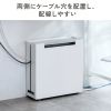 CB-BOXS10W / ケーブル＆タップ収納ボックス