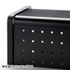 CB-BOXS4BKN / ケーブル＆タップ収納ボックス（ブラック）