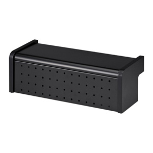 CB-BOXS4BKN / ケーブル&タップ収納ボックス(ブラック)
