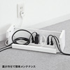 CB-BOXS4WN ケーブル&タップ収納ボックス(ホワイト) CB-BOXS4WN / ケーブル&タップ収納ボックス(ホワイト)