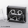 CB-BOXS5BKN ケーブル&タップ収納ボックス(ブラック) CB-BOXS5BKN / ケーブル&タップ収納ボックス(ブラック)