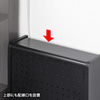 CB-BOXS5BKN / ケーブル＆タップ収納ボックス（ブラック）