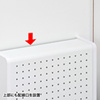 CB-BOXS5WN ケーブル&タップ収納ボックス(ホワイト) CB-BOXS5WN / ケーブル&タップ収納ボックス(ホワイト)