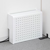 CB-BOXS5WN / ケーブル＆タップ収納ボックス（ホワイト）
