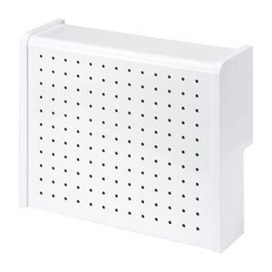 CB-BOXS5W / ケーブル＆タップ収納ボックス（2段・ホワイト）