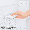 CB-BOXS6BKN ケーブル&タップ収納ボックス(ブラック) CB-BOXS6BKN / ケーブル&タップ収納ボックス(ブラック)