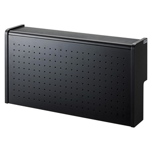 CB-BOXS6BKN / ケーブル&タップ収納ボックス(ブラック)