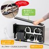 CB-BOXS6BK ケーブル&タップ収納ボックス(ブラック) CB-BOXS6BK / ケーブル&タップ収納ボックス(ブラック)