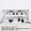 CB-BOXS6BK ケーブル&タップ収納ボックス(ブラック) CB-BOXS6BK / ケーブル&タップ収納ボックス(ブラック)