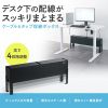 CB-BOXS9BK ケーブル&タップ収納ボックス CB-BOXS9BK / ケーブル&タップ収納ボックス