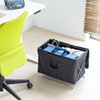 CB-BOXTW1BK 折りたたみ式蓋付き手荷物収納ボックス(ブラック) CB-BOXTW1BK / 折りたたみ式蓋付き手荷物収納ボックス(ブラック)